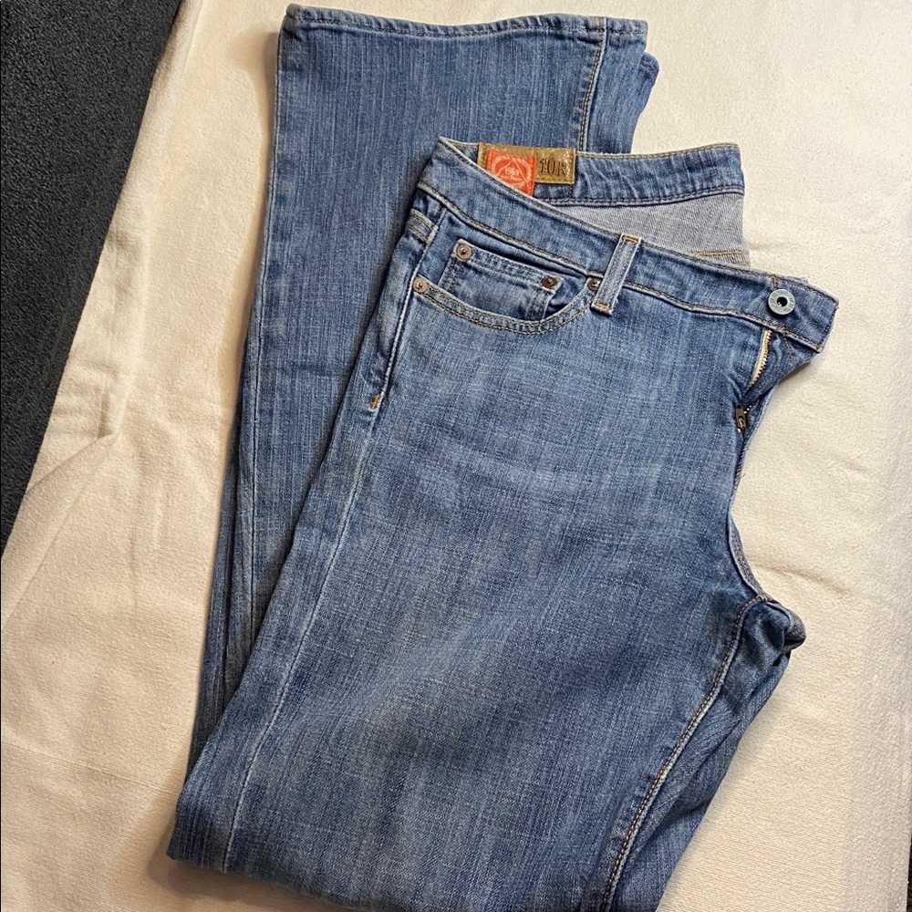 Gap 1969 Women’s 10R Wide Flare Medium Wash Blue Jeans